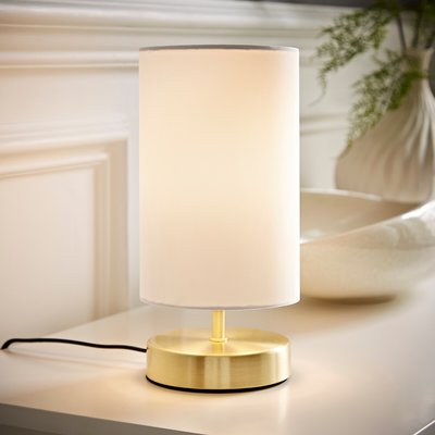 Francine Touch Table Lamp in Brushed Gold SO'HOME