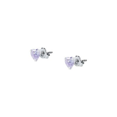 Boucles d'oreilles en argent 925 et oxyde de zirconium CLEOR