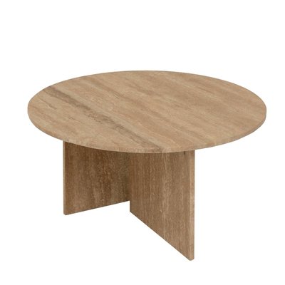 Table basse ronde en marbre  GRÂCE MADE IN MEUBLES 
