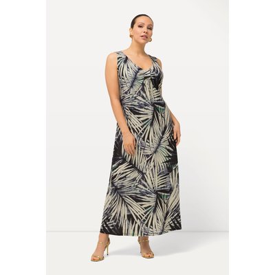 Robe midi sans manches. Décolleté ULLA POPKEN