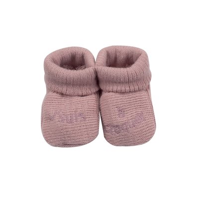 Chausson bébé avec broderie TROIS KILOS SEPT