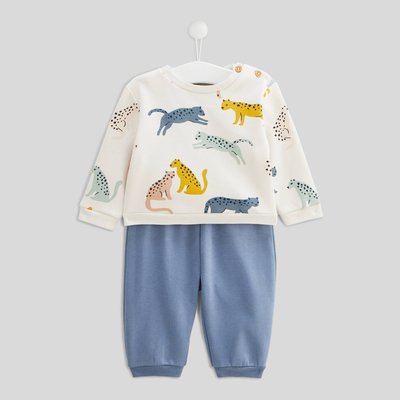 Ensemble en molleton imprimé BOUT'CHOU