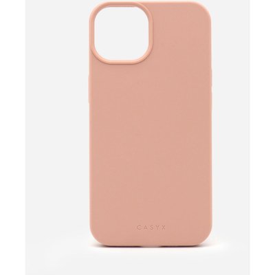 Coque iPhone 14 Plus silicone Rose MagSafe CASYX