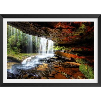 Affiche nature chute d'eau HEXOA