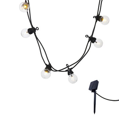 Guirlande solaire 10 globes PARTY CLEAR SOLAR LUMISKY