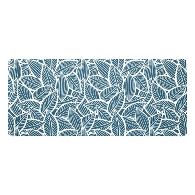 Tapis diatomite antidérapant 50x120cm motif palmiers BASIC 5FIVE SIMPLY SMART