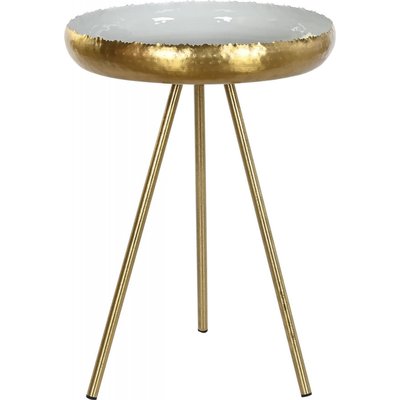 Table d'appoint en métal, élégance RECOLLECTION