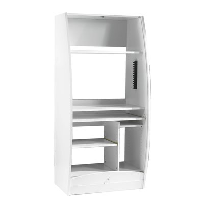Meuble multimédia 80 cm, blanc CAMIF