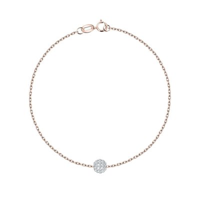 Bracelet en argent 925 et cristal CLEOR