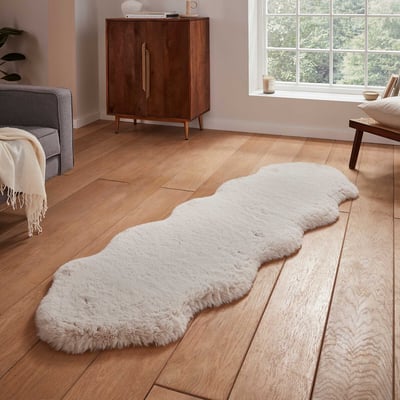 Teddy Soft Faux Single Sheepskin Rug 60x180cm SO'HOME