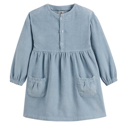 Robe manches longues en velours côtelé LA REDOUTE COLLECTIONS