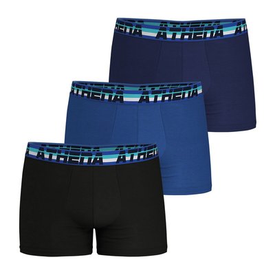 Lot de 3 boxers Full Stretch ATHENA