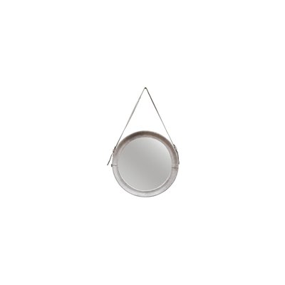 Miroir en peau de vache GRISE CHEHOMA
