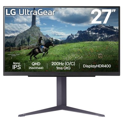 Ecran PC Gamer 27GS85Q-B UltraGear Plat 27'' Nano IPS LG