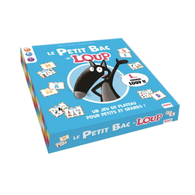 jeu du petit bac - le loup EDITIONS AUZOU