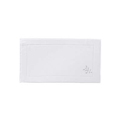 Tapis de bain Neige EQUINOXE CARRE BLANC