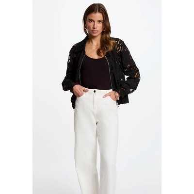 Blouson court dentelle MORGAN