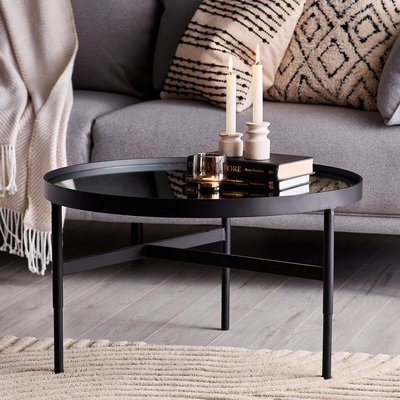 Lennie Mirror Glass Coffee Table SO'HOME