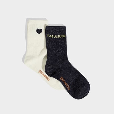 Lot de chaussettes à paillettes GRAIN DE MALICE