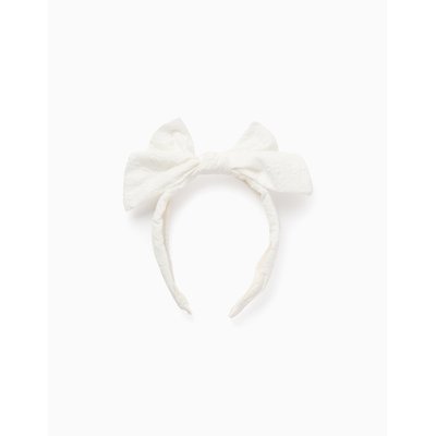 Serre-tête Brodé Floral avec Nœud ZIPPY