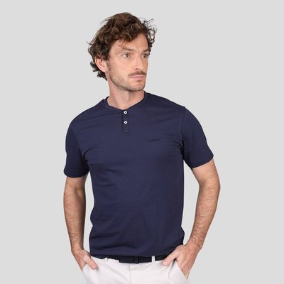 T-shirt col tunisien MISE AU GREEN