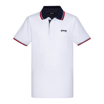 Polo en coton piqué SCHOTT