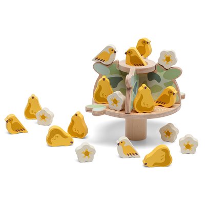 Jeu d'équilibre arbres et oiseaux SEVI