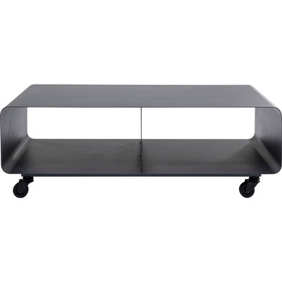 Meuble TV à roulettes en acier, LOUNGE KARE DESIGN