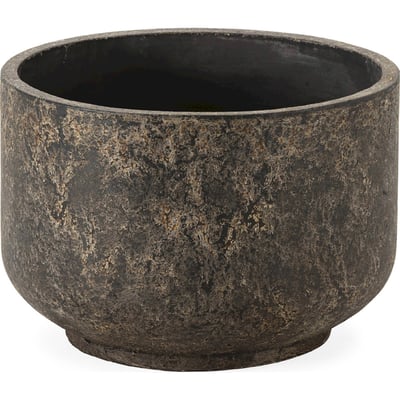 Cache-pot rond en ciment pour intérieur moderne RECOLLECTION