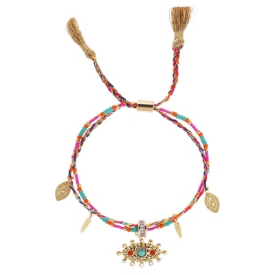 Bracelet multiliens réglable pampilles INSOLENTE HIPANEMA