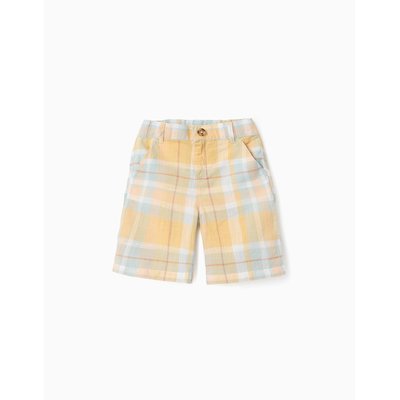 Short en Coton à Carreaux Brothers & Sisters ZIPPY