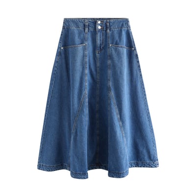 Jupe longue en jean NEXT