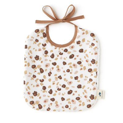 Bavoir en coton LÉOPARD COCOEKO