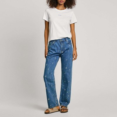 T-Shirt Coupe Slim Avec Logo PEPE JEANS