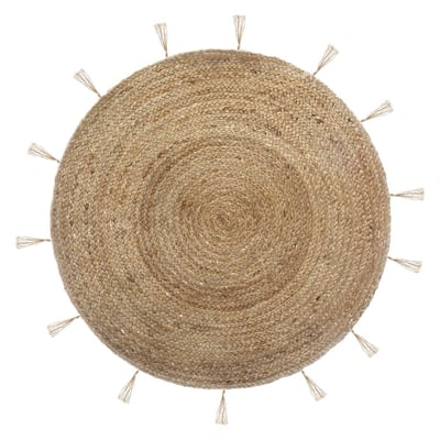Tapis jute fil textile Cosy 80 ATMOSPHERA
