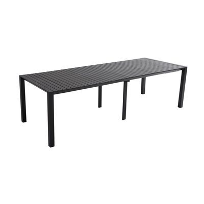 Table de jardin extensible (52/260 x 100 x 74 cm) en aluminium, EXTENSIA OVIALA