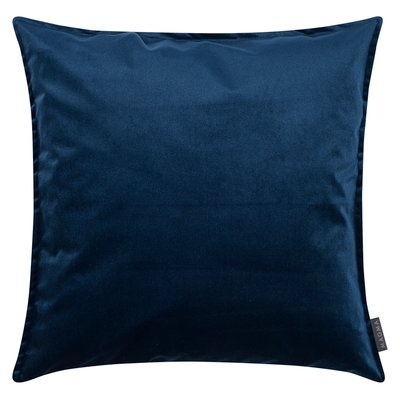 Housse de coussin velours avec volant piqué MARLA MAGMA HEIMTEX
