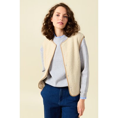 Gilet sans manche boutonne femme La Redoute