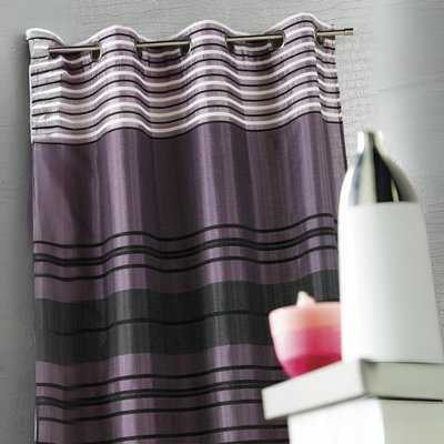 Rideau Shantung rayure chenille HOME MAISON