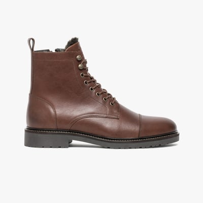 Boots À Talon en cuir SAMUEL BOCAGE