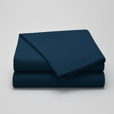 Drap plat satin de coton égyptien 240 fils - 600tc NEW YORK COTTON & CO