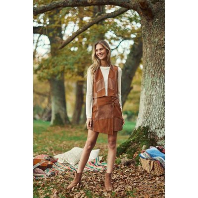 Veste sans col uni FANNY LA PETITE ETOILE
