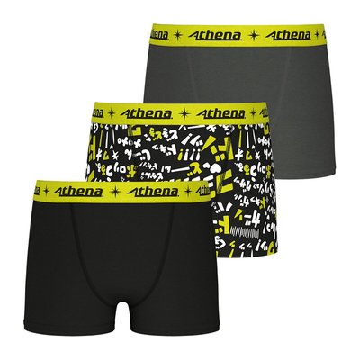 Lot de 3 boxers ATHENA
