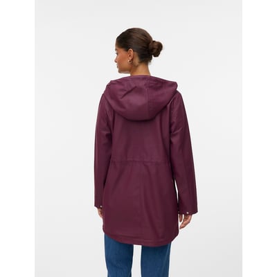 Chubasquero con capucha de longitud media VERO MODA