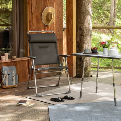 Fauteuil pliant matelassé multi-positions - XL - ALU CHAM XL LAFUMA MOBILIER