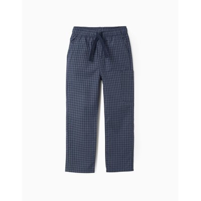 Pantalon Vichy avec Poche Cargo ZIPPY