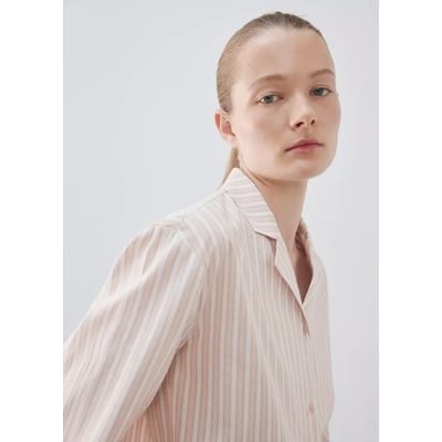 Chemise coton rayures MANGO