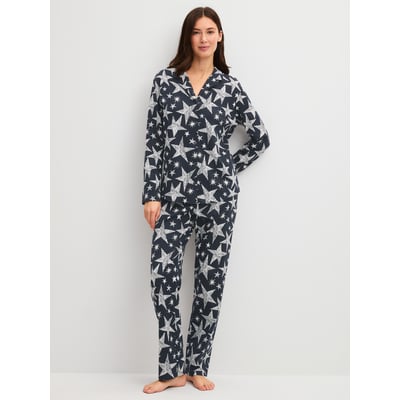 Pyjama boutonné manches longues Coton WINTER DREAMS CALIDA