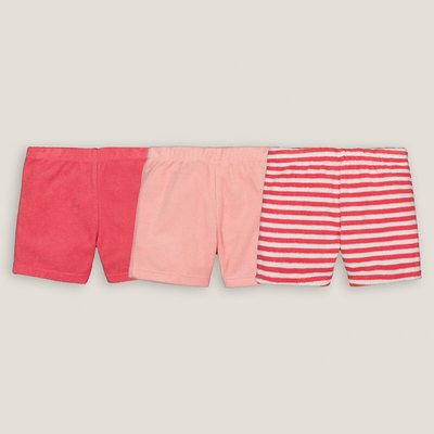 Lot de 3 shorts en éponge LA REDOUTE COLLECTIONS