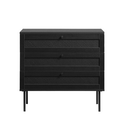 Commode 3 tiroirs en bois et métal L80cm - RINTO DRAWER